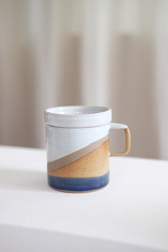 Moonstone Mug With Lid