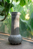 Titanium Carved Bulb Vase