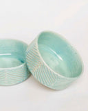 Celadon Fishtail-Carved Shallow Bowl