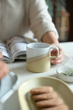 Sandstone Mug with Lid