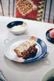 Moonstone Serving Plate with Handle